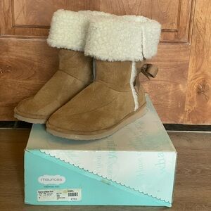 Maurices Vienna Sherpa EVA Winter Boots, Women’s Size 9